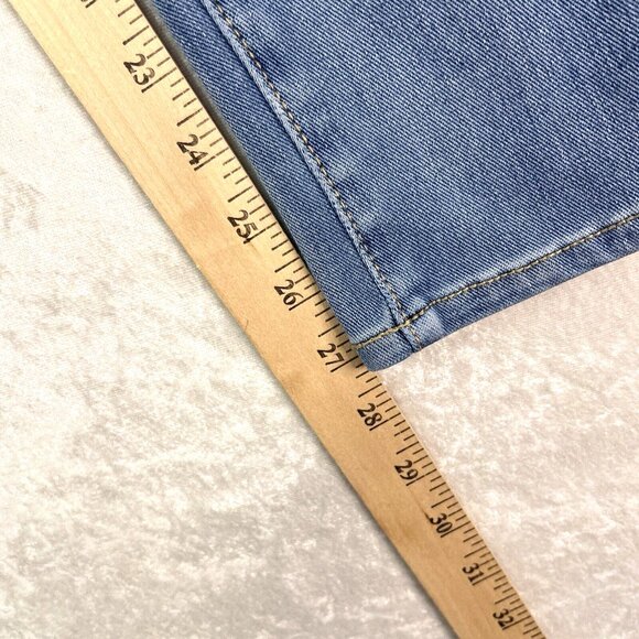 GAP DENIM Jegging Jeans Knit Favorite Womens Size 29 Faux Front Pockets Blue - Picture 8 of 13